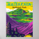 Poster Haleakala National Park Hawaii Vintage (Frente)