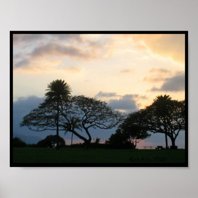 Póster Haleiwa Sunset (Frente)