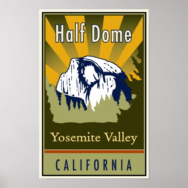 Poster Half Dome (Frente)