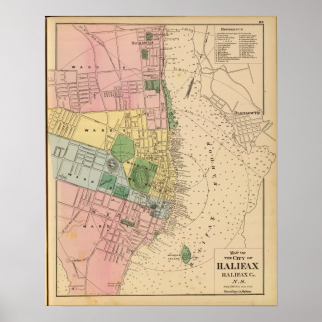 Poster Halifax, NS (Frente)