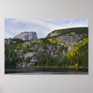 Poster Hallett Peak, Rocky Mountain National Park, CO