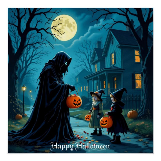 Póster Halloween (Frente)