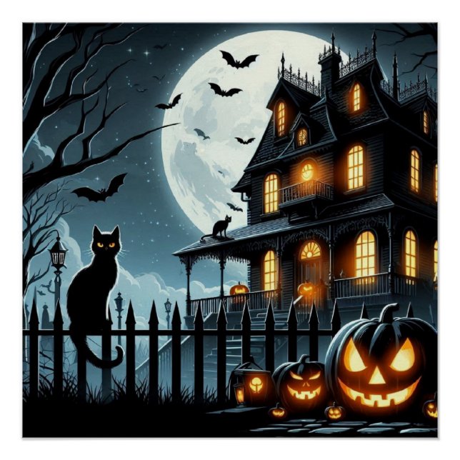 Póster Halloween (Frente)