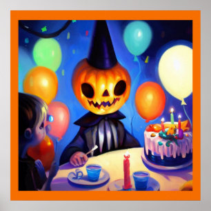 Poster Halloween - Aniversário 2