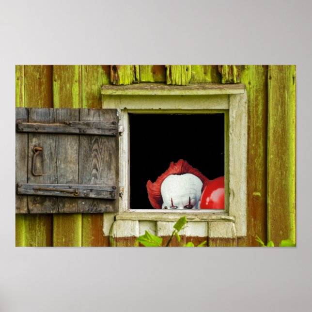 Poster Halloween assustador. (Frente)