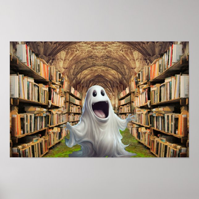 Poster Halloween assustador. (Frente)