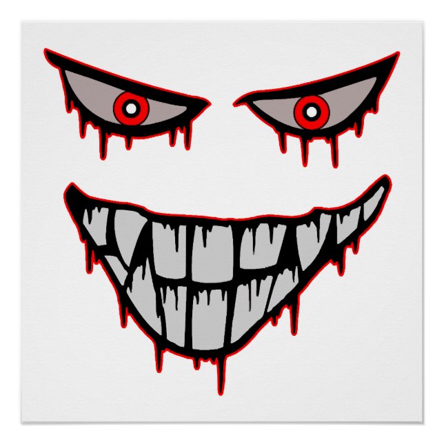 Póster Halloween - Assustador (Frente)