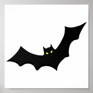Póster Halloween Bat