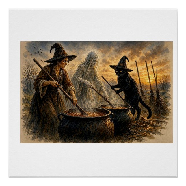 Póster Halloween Brewing,  (Frente)