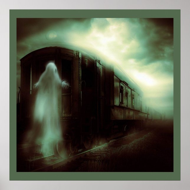 Poster Halloween - Comboio Assombrado 1 (Frente)