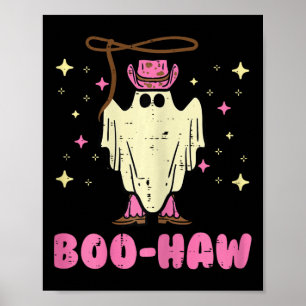 Poster Halloween Cowgirl Boo Yaw Costume Mulheres Meninas