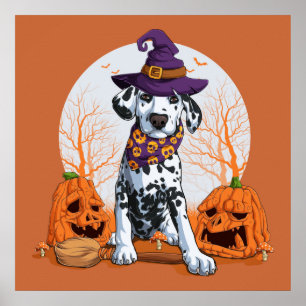 Poster Halloween Dalmaciano