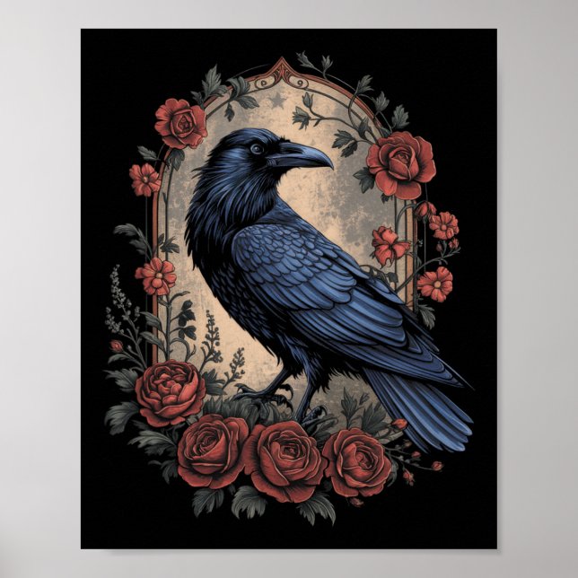 Poster Halloween Dark Misteriosa Witchy Nature Fantasy (Frente)
