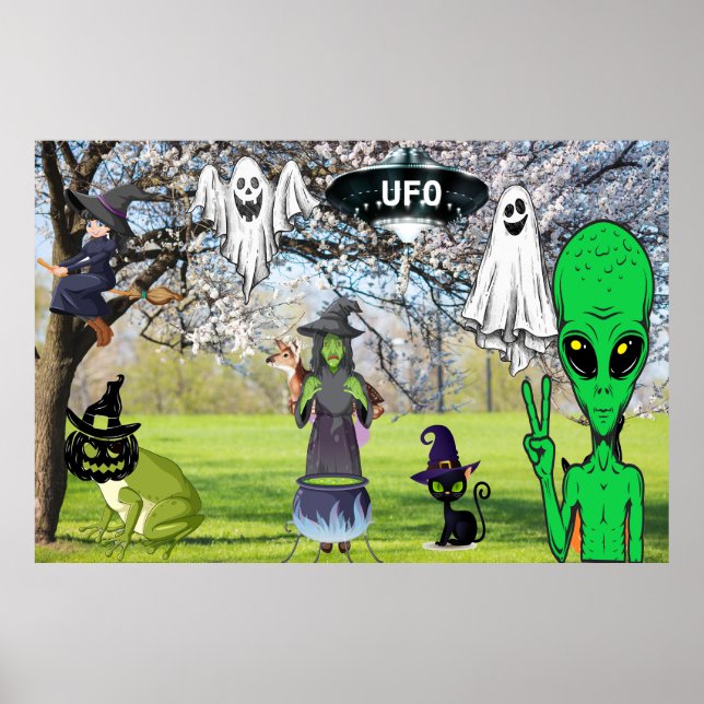 Poster Halloween de 2023 (Frente)