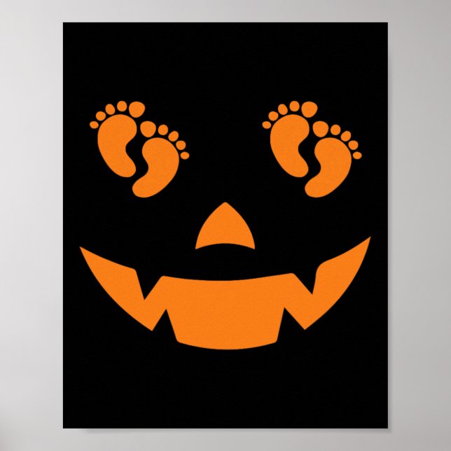 Poster Halloween de mão de obra para entrega de enfermeir (Frente)