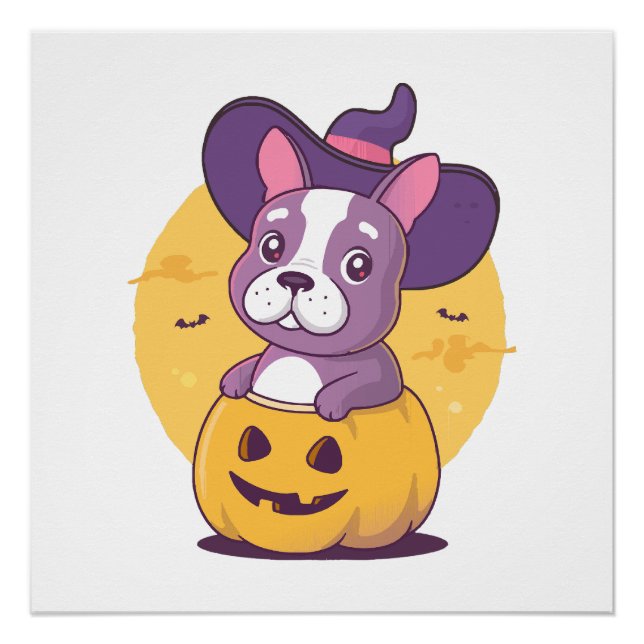 Póster Halloween francês (Frente)