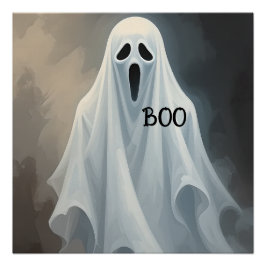 Póster Halloween Ghost