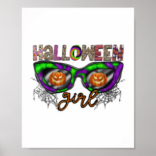 Poster Halloween Girl