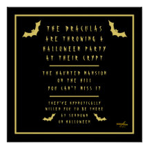 Halloween Glossy Poster assinado pela poeta Adiela