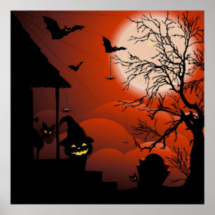Poster Halloween Malody Moonlight Nightare
