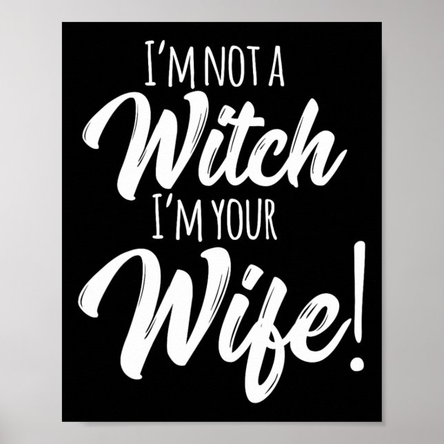 Poster Halloween Matando mulheres Divertidas Não sou uma  (Frente)