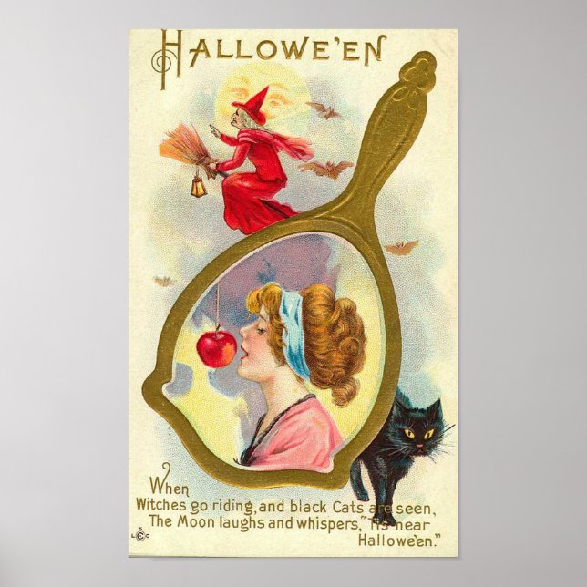 Póster Halloween Mirror (Frente)