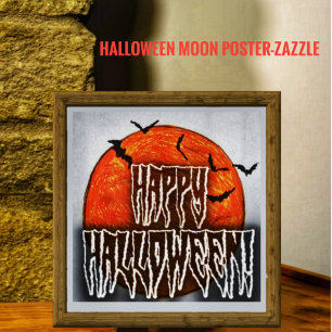 Póster Halloween Moon-PG