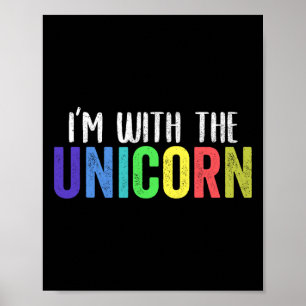 Poster Halloween Pai Filha Adulta Costume Eu estou com T