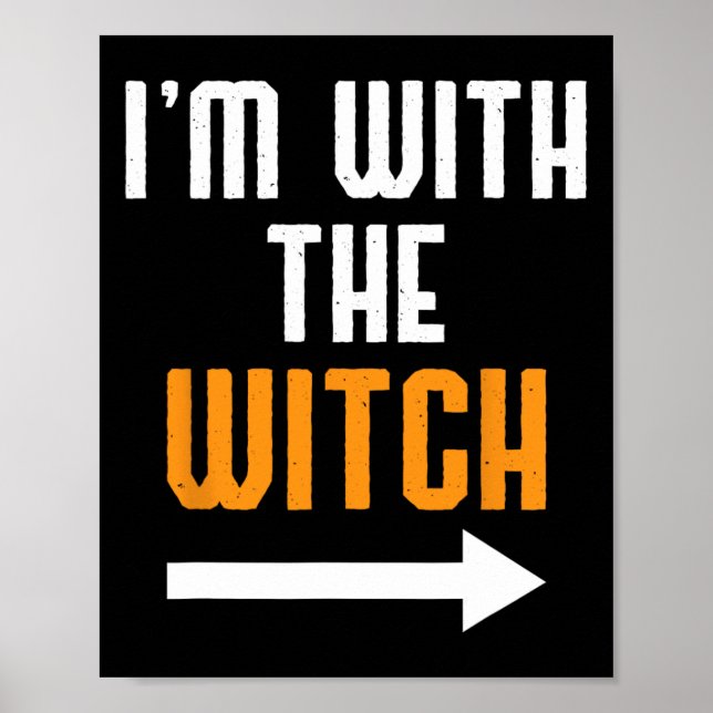 Poster Halloween Para Homens, estou no Dia das Bruxas (Frente)