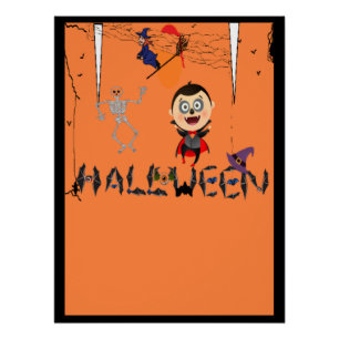 Póster Halloween Poster 2 (Autoria pela Coleção Kriyas)