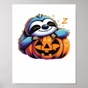 Poster Halloween Sloth Lover Costume Essencial T-Shirt