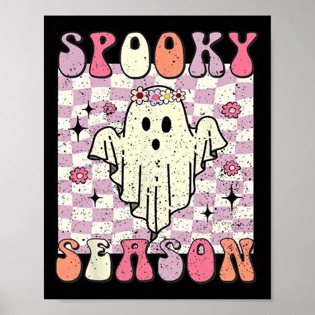 Poster Halloween Spooky Season (Frente)