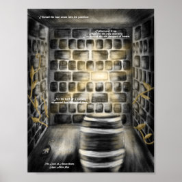 Poster Halloween The Cask of Amontillado Art Print