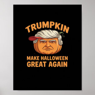 Poster Halloween Trumpkin Torna O Excelente De Halloween
