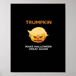 Poster Halloween Trumpkin V4