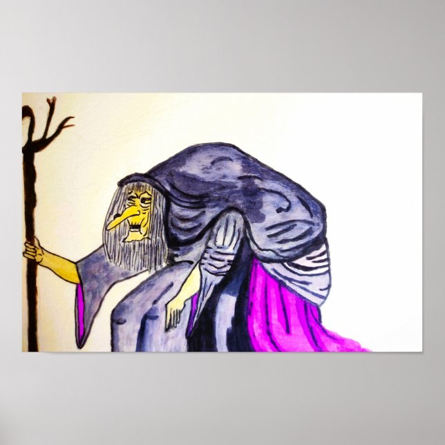 POSTER HALLOWEEN VELHO HAG (Frente)