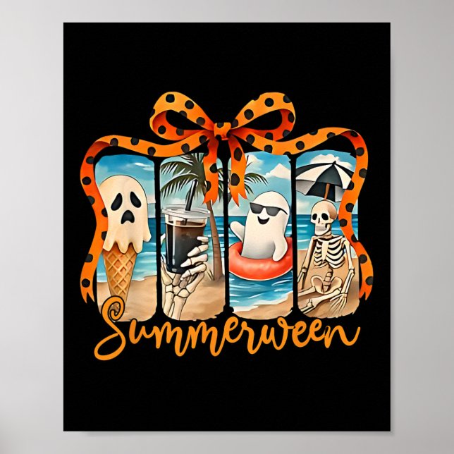 Poster Halloween Vi, Festa de Ghost, Skeleton (Frente)