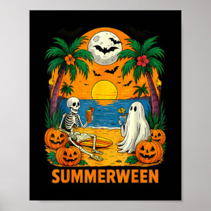 Poster Halloween Vi, Festa de Ghost, Skeleton