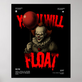 Poster Halloween Vintage Assustador