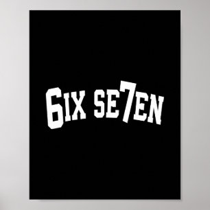 Poster Halloween Viral Internet Seis Sete Meme 67 Esporte