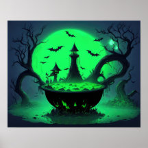 Halloween Witch Cauldron