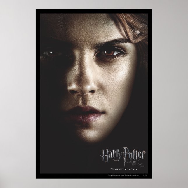 Poster Hallows Mortais - Hermione (Frente)