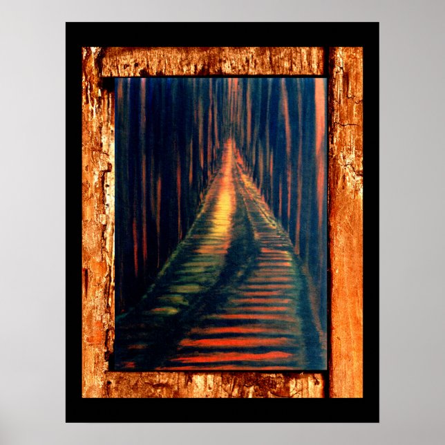 Póster Hallway Para O Executador (Frente)