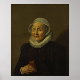 Poster Hals - An Old Lady 1628