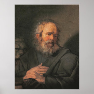 Poster Hals - Com Um Livro