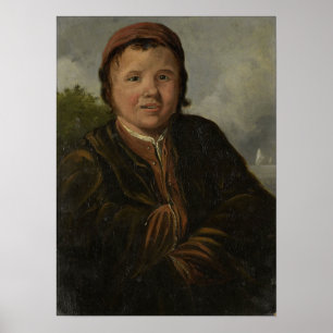 Poster Hals - Fishing Boy