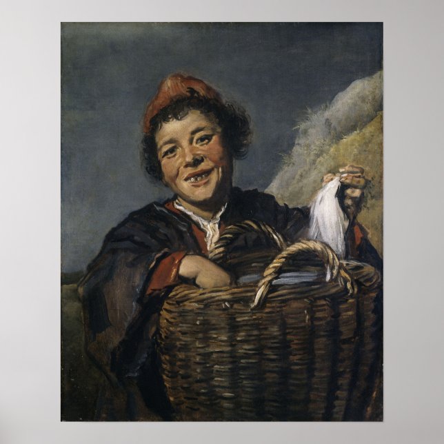 Poster Hals - Menino Pescador 1630 (Frente)