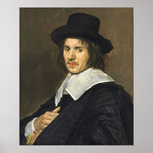 Poster Hals - Retrato De Um Homem Num Novo Chapéu