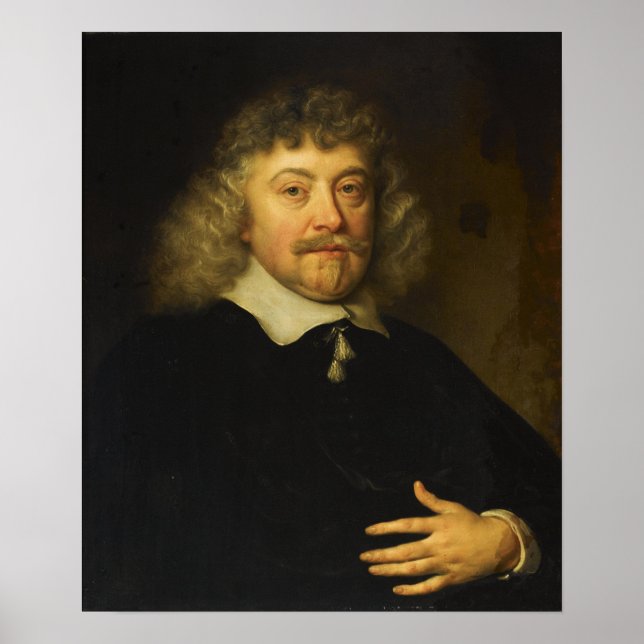 Poster Hals - Retrato Flinck Governante De Joseph Coymans (Frente)