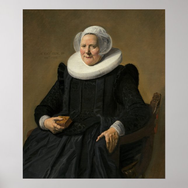 Poster Hals - Senhora Idosa (Frente)
